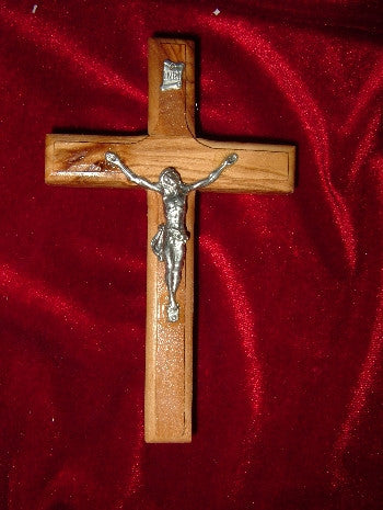 Hand Carved Olive Wood Crucifix with Beveled Edges B2G1 – The Jerusalem  Export House