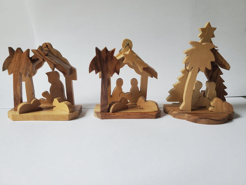 Set of 3 Manger Ornaments - Group 3